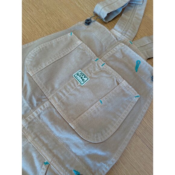 NEW Hey Gang Miner Overalls in Khaki - Picture 3 of 5